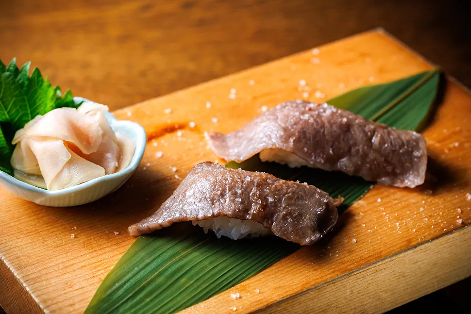 厨房長が厳選した希少部位9種類を堪能できる舟盛りメニュー