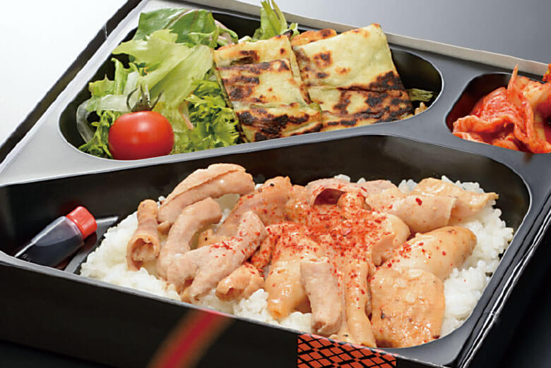 仙台牛ミックスホルモン弁当(サラダあり)