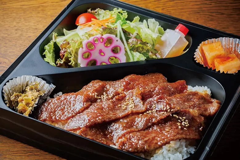 仙台牛ロース弁当(サラダあり)