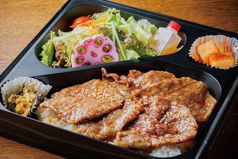 仙台牛特選ロース弁当(サラダあり)