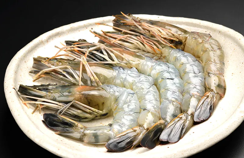 ジューシーな旨みが広がるエビ焼き